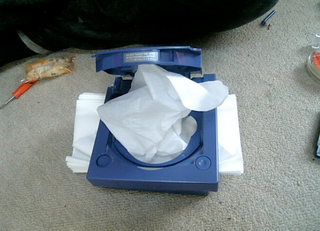 Illustration for article titled Gamecube Tissue Box: Perfect for This Time of Mourning